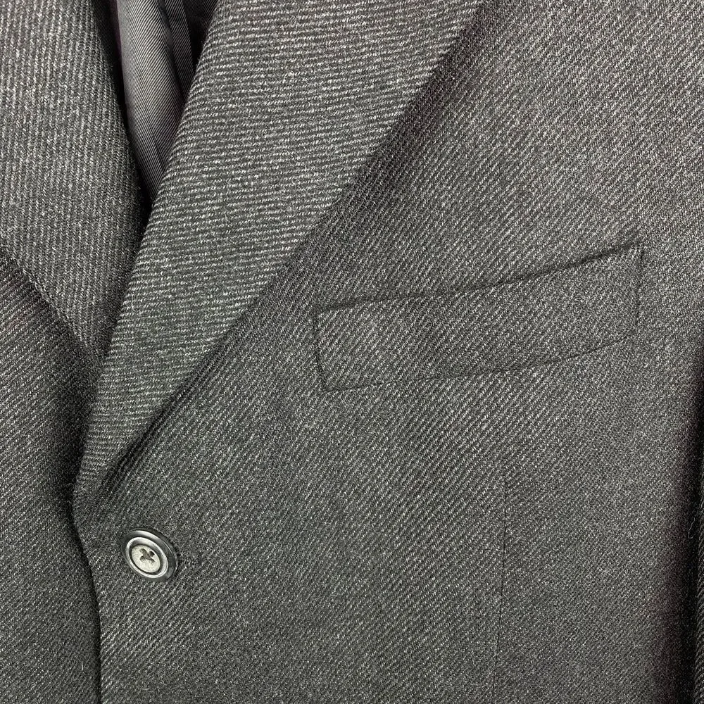 Lauren Ralph Lauren Grey Wool Cashmere Blend 3 Button Suit Jacket Men's Sz 42R